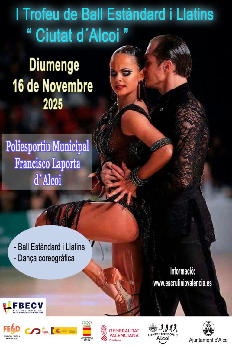 CARTEL TROFEO ALCOI 16 DE NOVIEMBRE