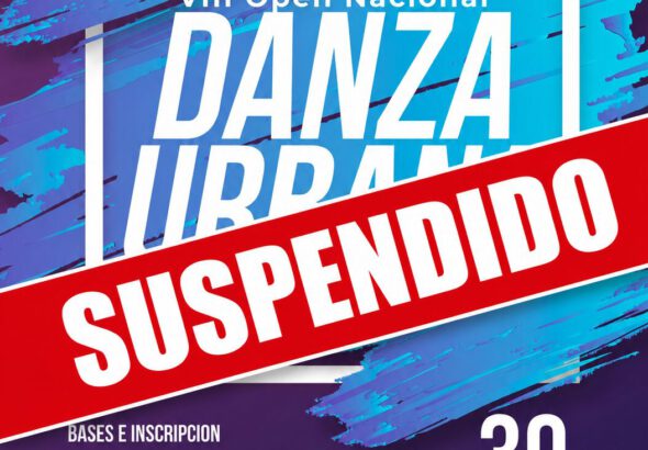 cartel suspendido
